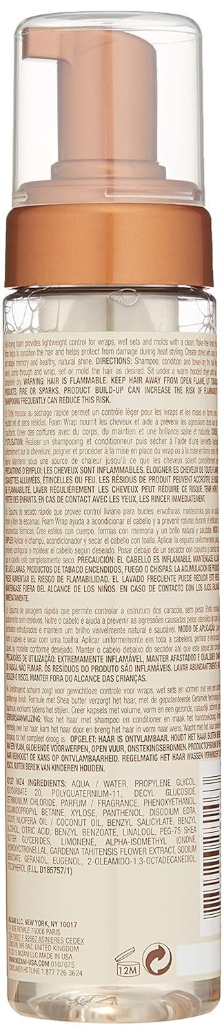 Mizani Styling Foam Wrap Mousse Enrobante Prep&Set 250 Ml